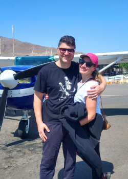 Sobrevuelo de parejas Nasca